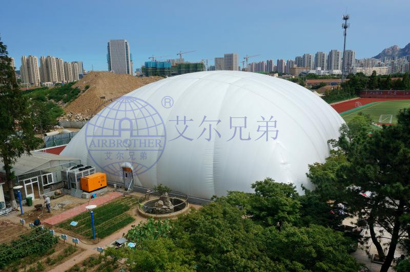 气膜体育馆以绿色建筑技术实现体育馆绿色化