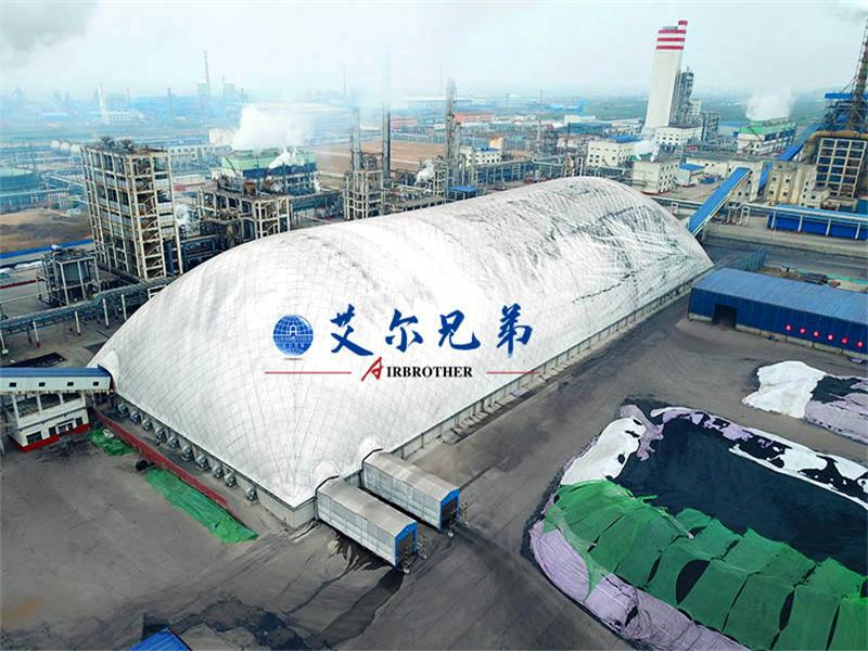 从建筑模式看变化，膜建筑成为煤场建筑发展新趋势
